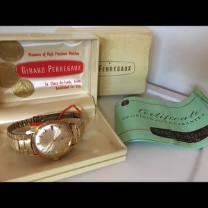 Girard Perregaux Watch- Gents Goldfilled